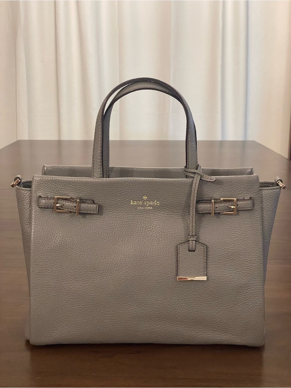 Kate Spade Holden Pebbled Leather Satchel